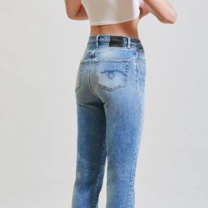 $495 R13 Shelley Slim - Jasper Wash - Size 30 Jeans Stretch